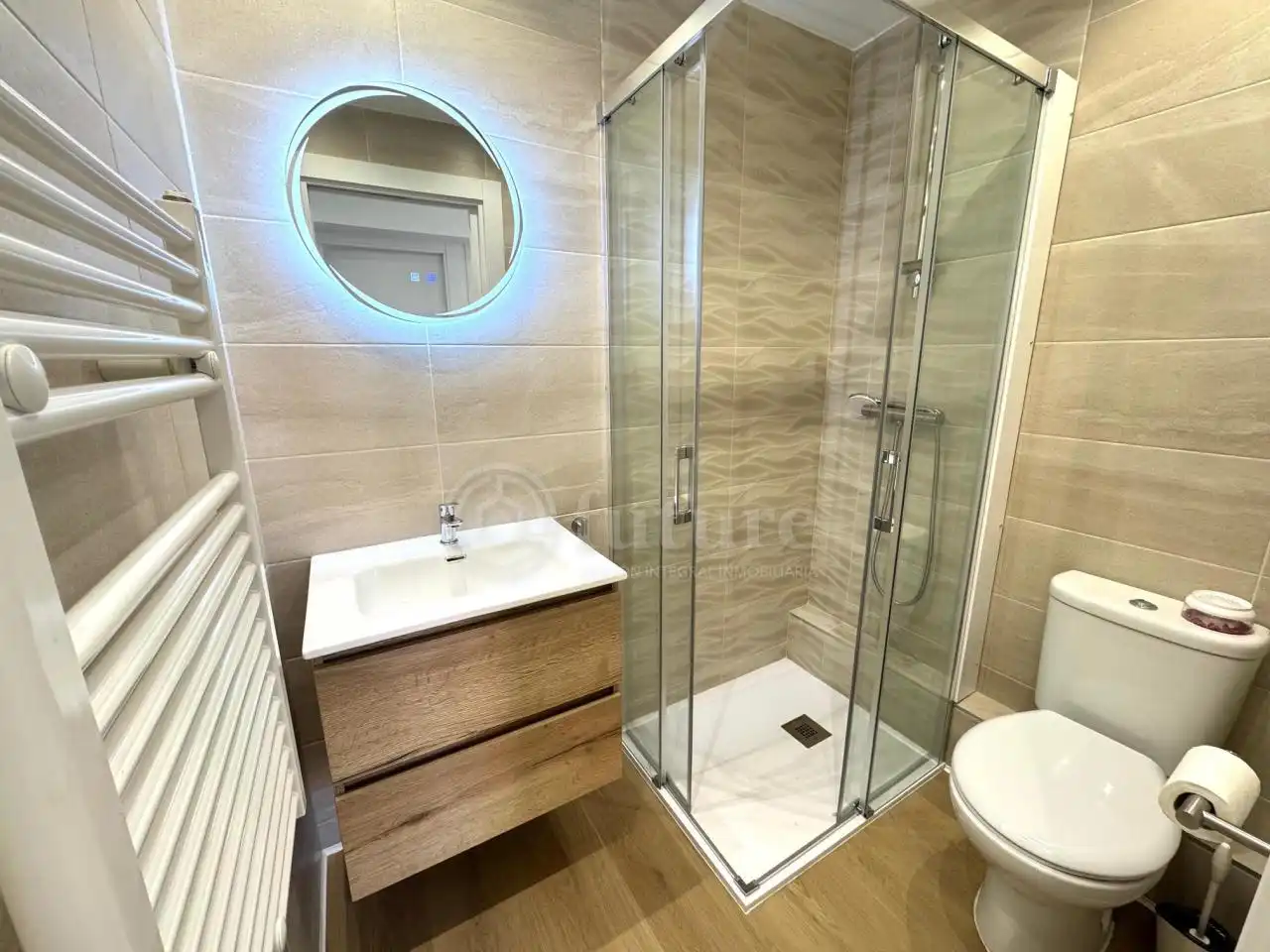 Badezimmer von Wohnung zur untervermieten in Salamanca mit Heizung, Möbliert und Balkon