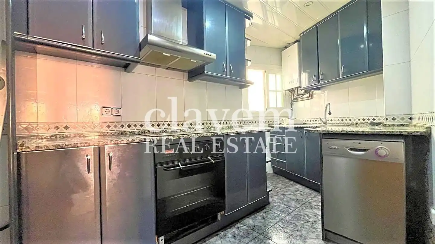 Cocina de Ático en venta en Barcelona con Aire acondicionado, Calefacción y Terraza