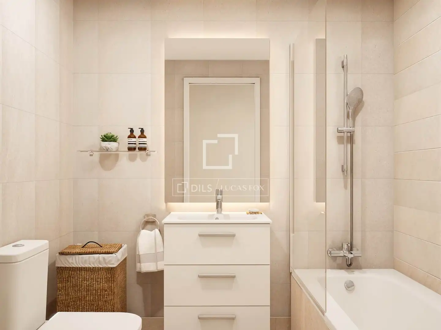 Baño de Ático en venta en Eivissa con Aire acondicionado, Terraza y Trastero