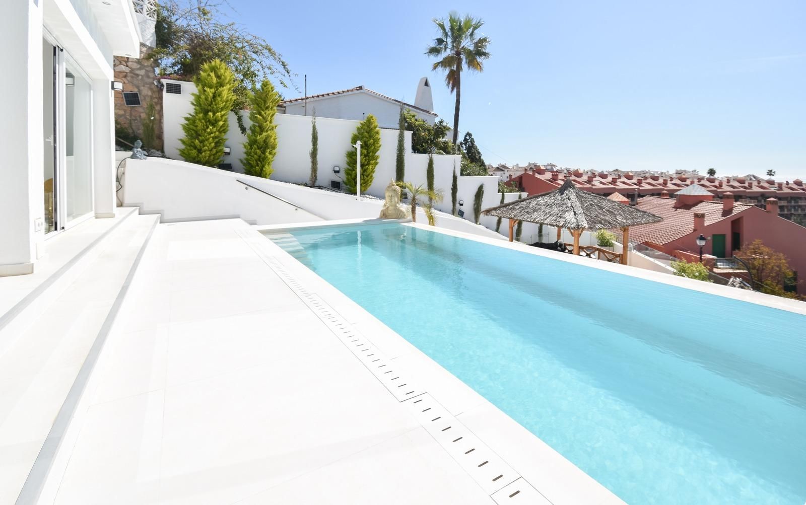 Piscina de Casa o xalet de lloguer en Fuengirola amb Aire condicionat, Calefacció i Terrassa