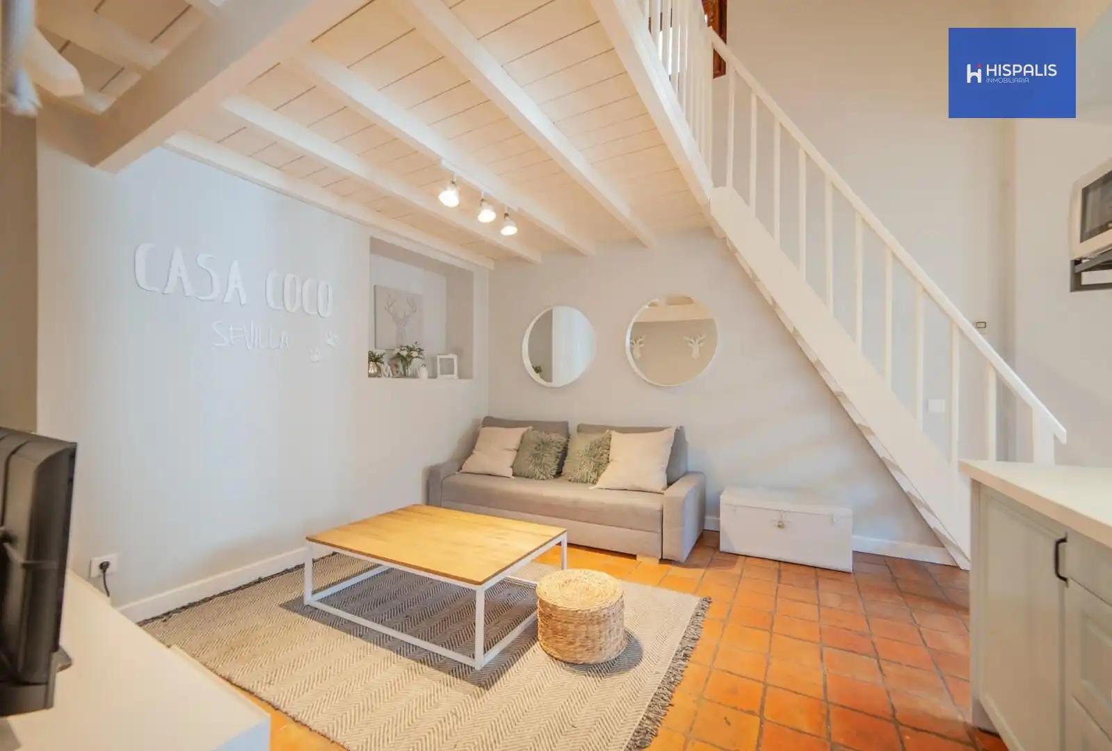 Sala de estar de Loft en venta en Casco Antiguo