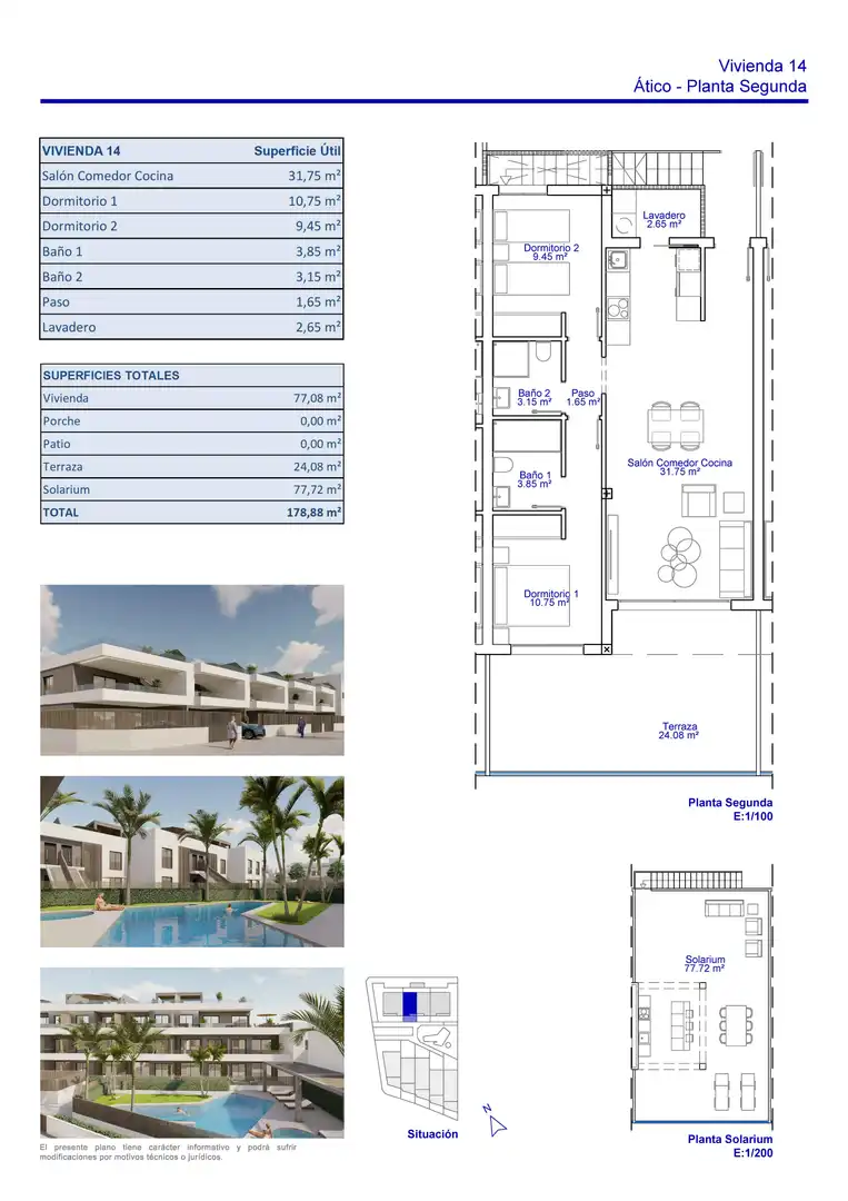 Penthouse with pool for sale in Calle Ramon de Campoamor-barrio S. Is, imagen 28
