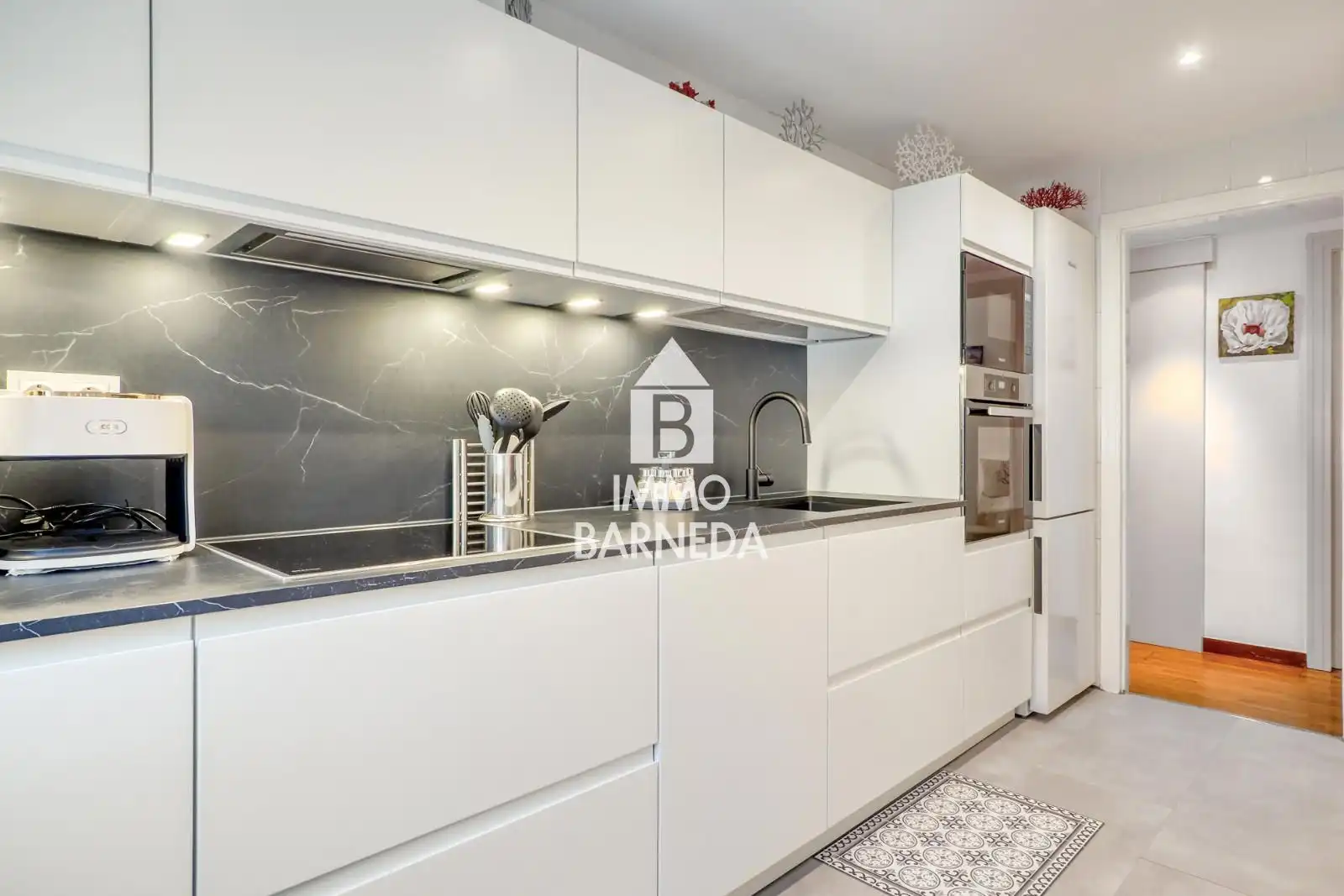 Küche von Wohnung zum Verkauf in Roses mit Heizung, Terrasse und Schwimmbad