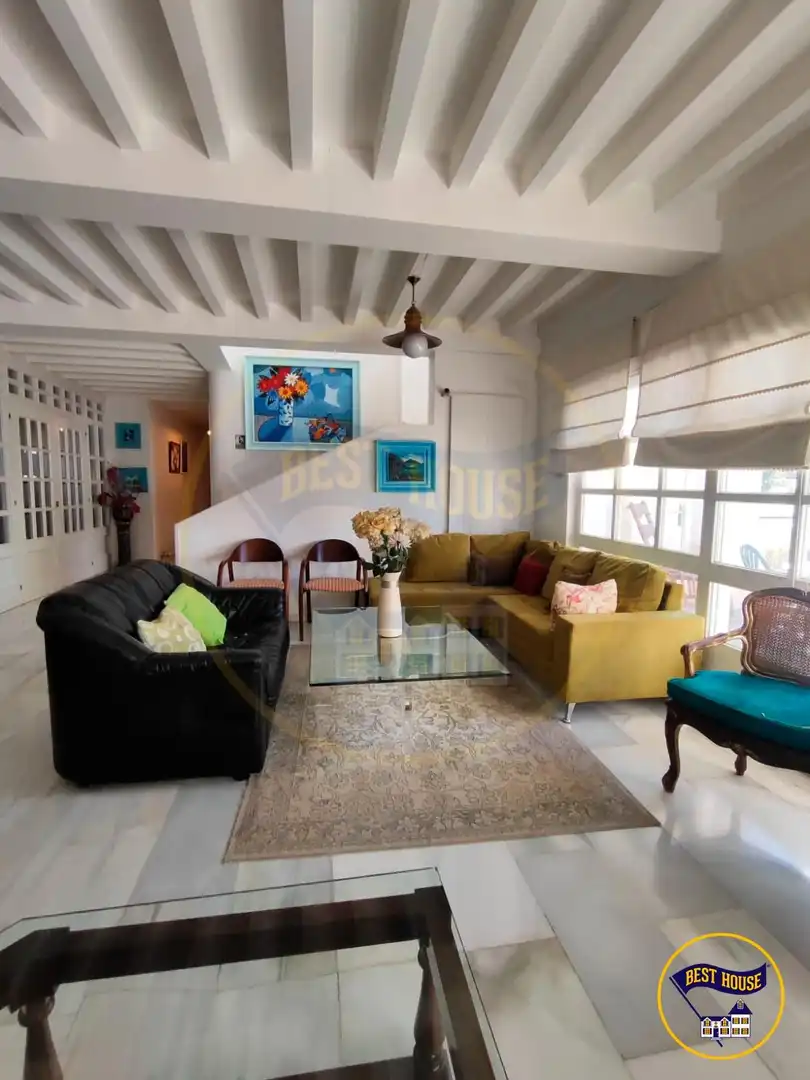 Living room of Houses for sale in Cuenca  with Heating, Private garden and Terrace