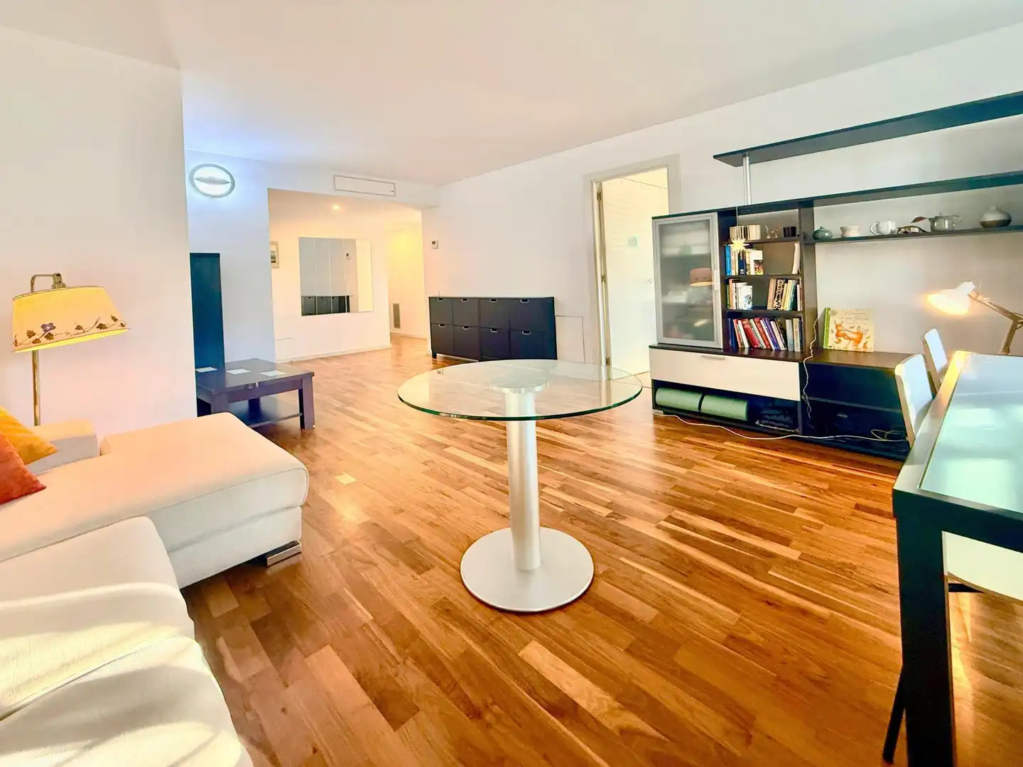 Sala de estar de Piso en venta en Bescanó con Aire acondicionado, Calefacción y Piscina comunitaria
