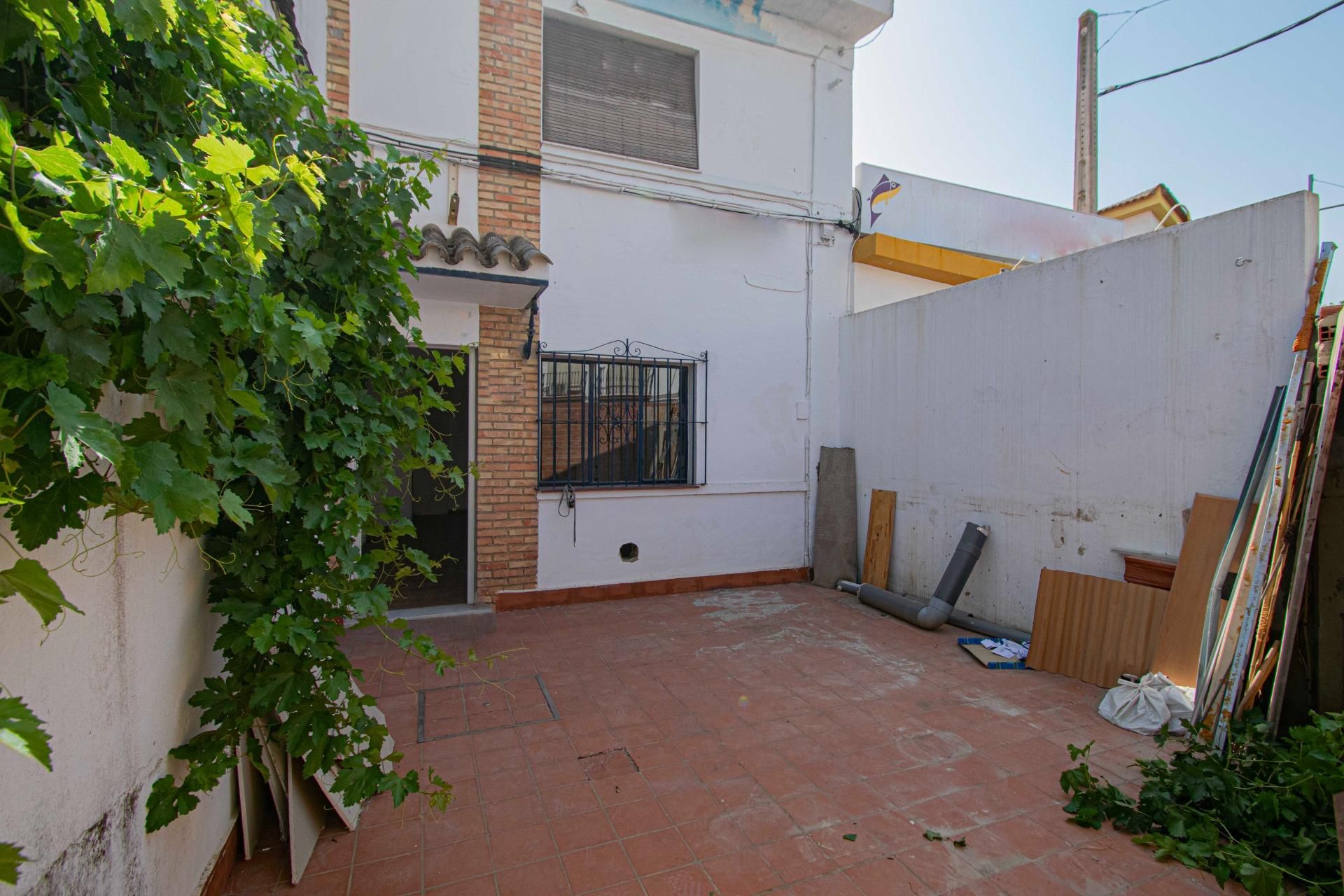 Jardí de Casa adosada en venda en Umbrete