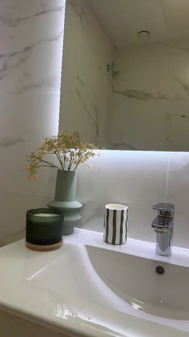 Badezimmer von Maisonette zum Verkauf in La Nucia mit Klimaanlage, Privatgarten und Terrasse