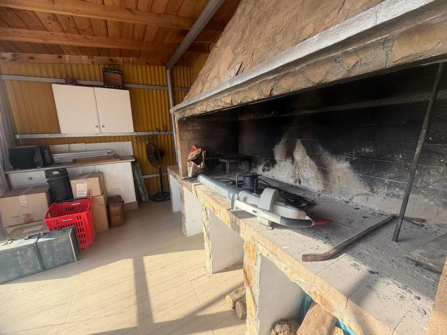 Cuina de Casa o xalet en venda en Elche / Elx amb Aire condicionat, Jardí privat i Terrassa