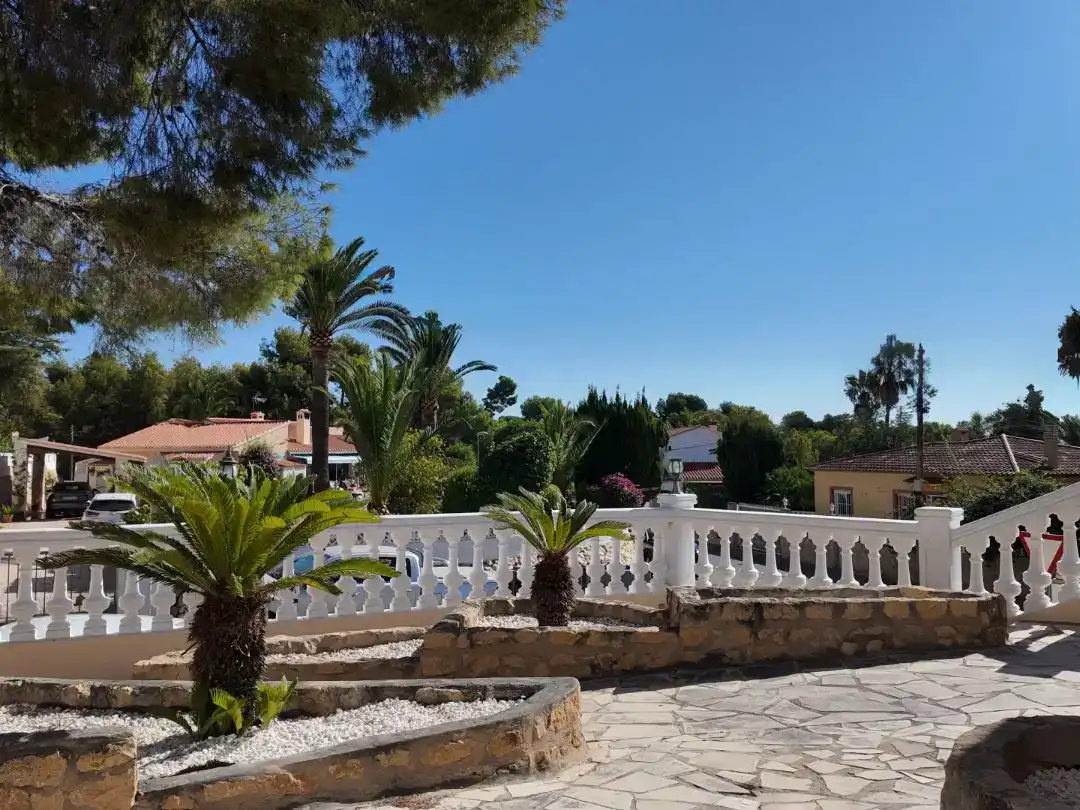 Garten von Wohnung zur Miete in La Nucia mit Klimaanlage, Schwimmbad und Balkon