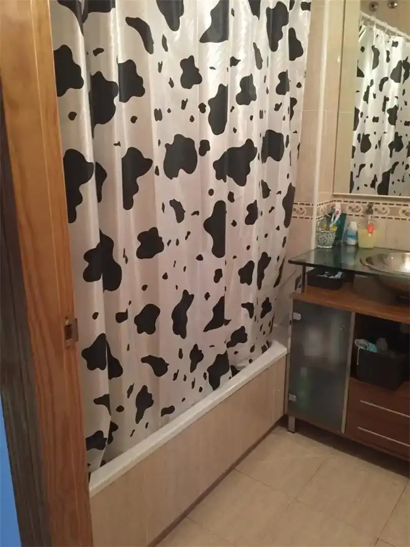 Baño de Apartamento en venta en La Puebla de Castro con Parquet, Lavadora y Balcón