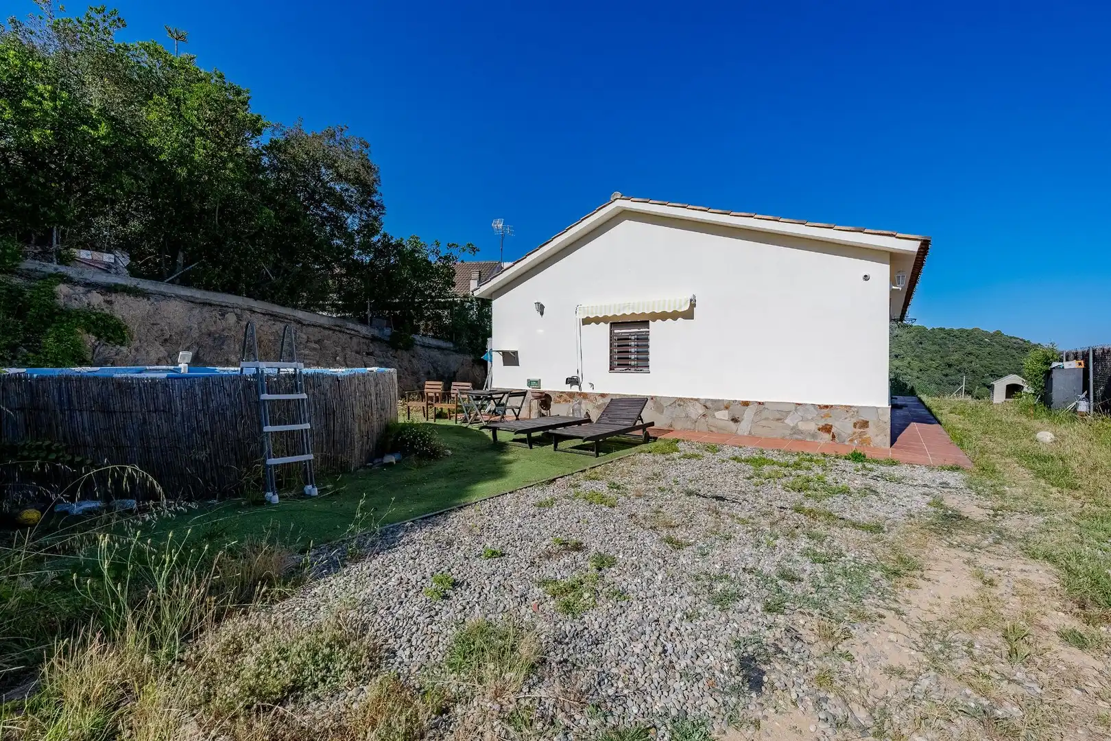 Exterior view of Houses for sale in Sant Cebrià de Vallalta  with Heating, Private garden and Storage room