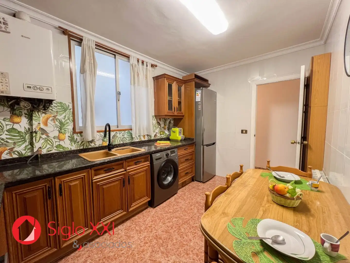 Kitchen of Flat for sale in Almazora / Almassora  with Furnished