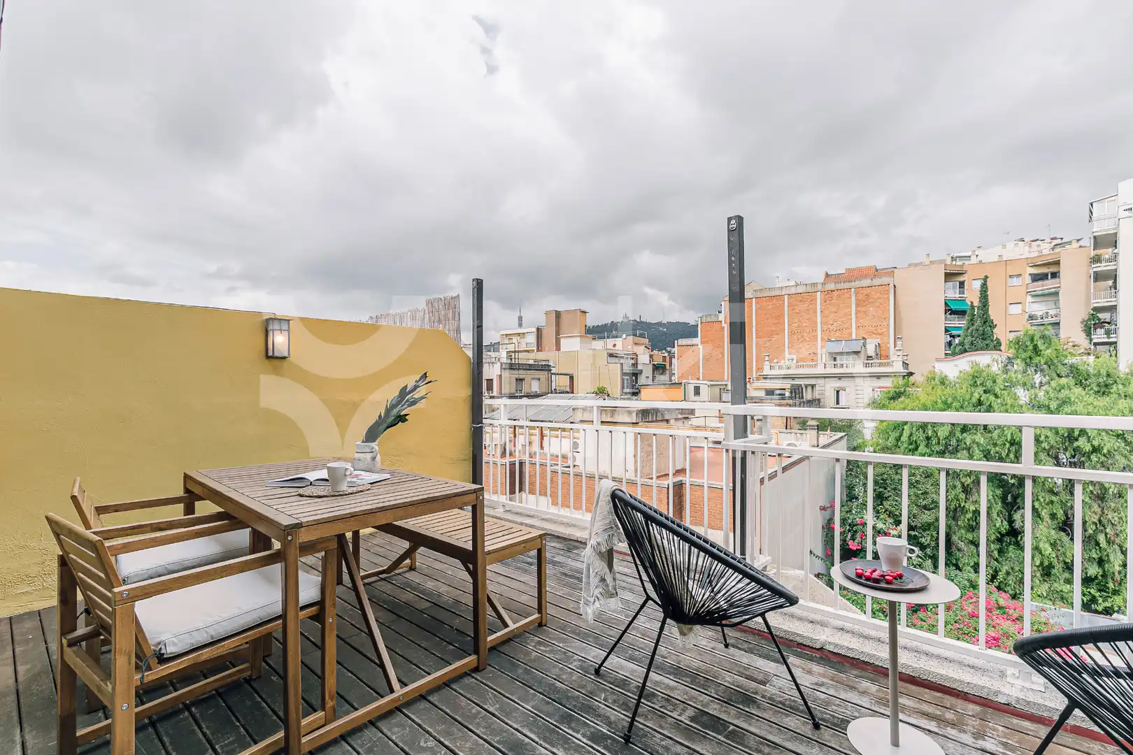 Terraza de Apartamento de alquiler en Gràcia