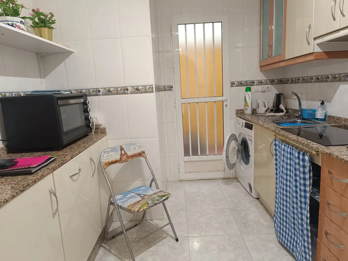 Cocina de Apartamento en venta en Rafal con Aire acondicionado, Amueblado y Piscina comunitaria