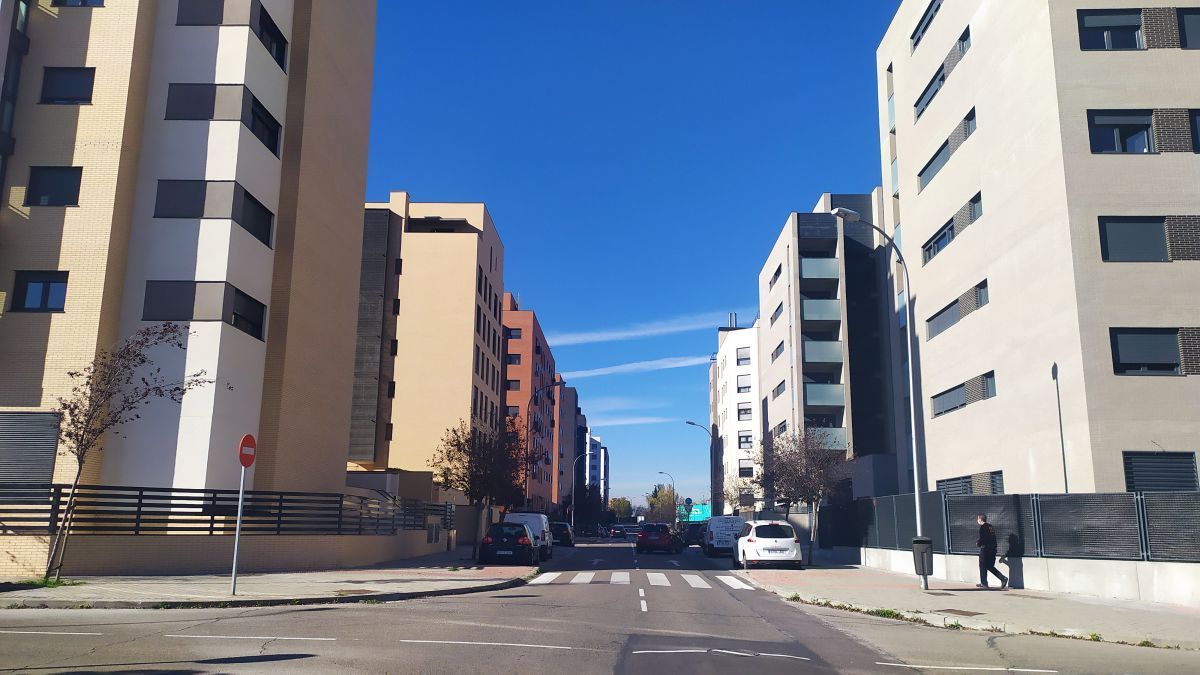 Vista exterior de Garatge en venda en  Madrid Capital