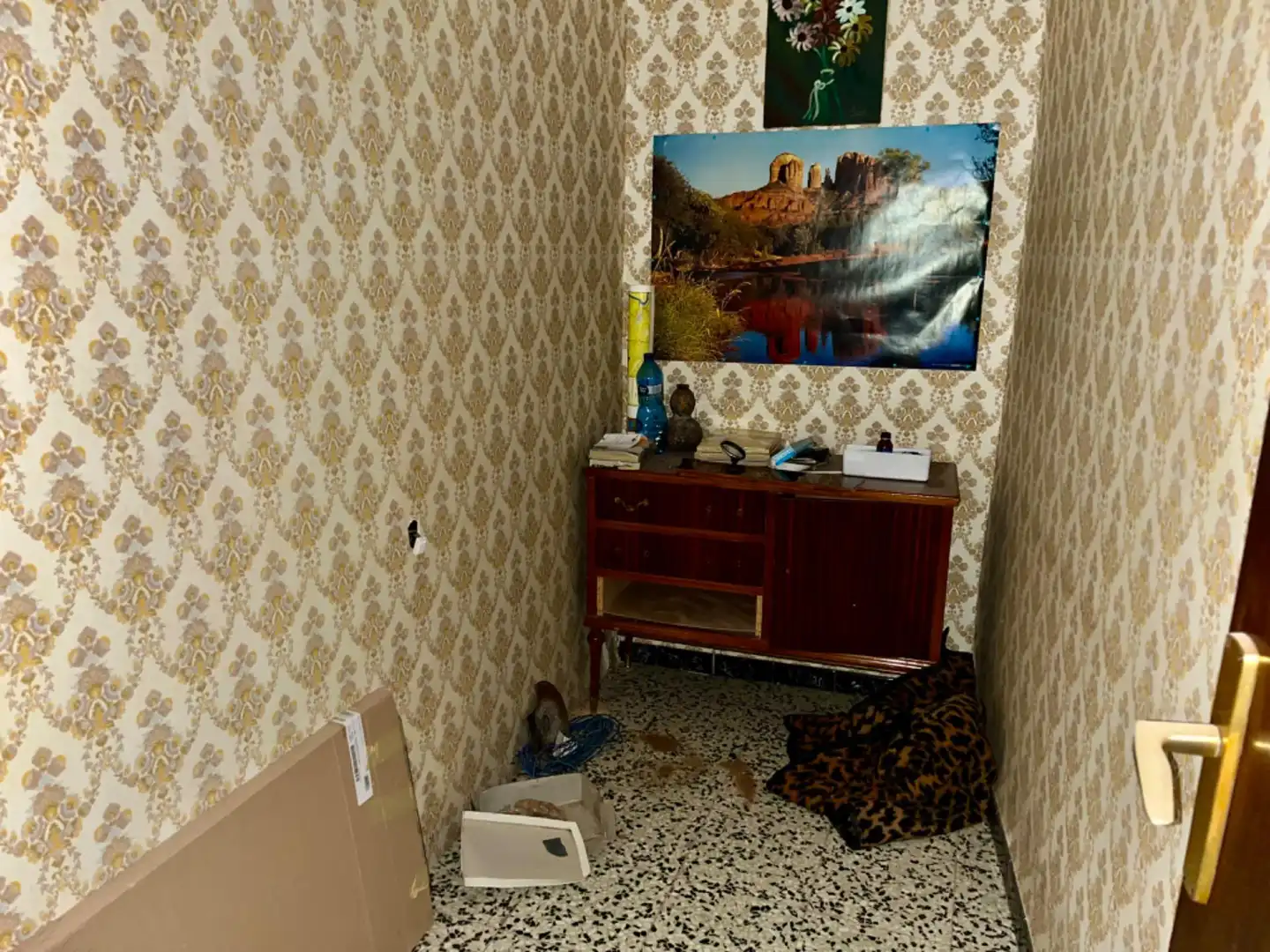 Bedroom of Flat for sale in Tudela  with Heating, Terrace and Storage room