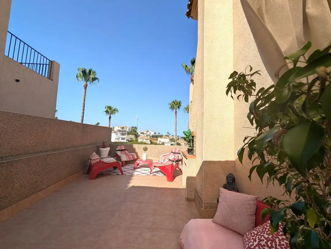 Terrace of Detached homes for sale in La Alcaidesa  with Air Conditioner, Heating and Private garden