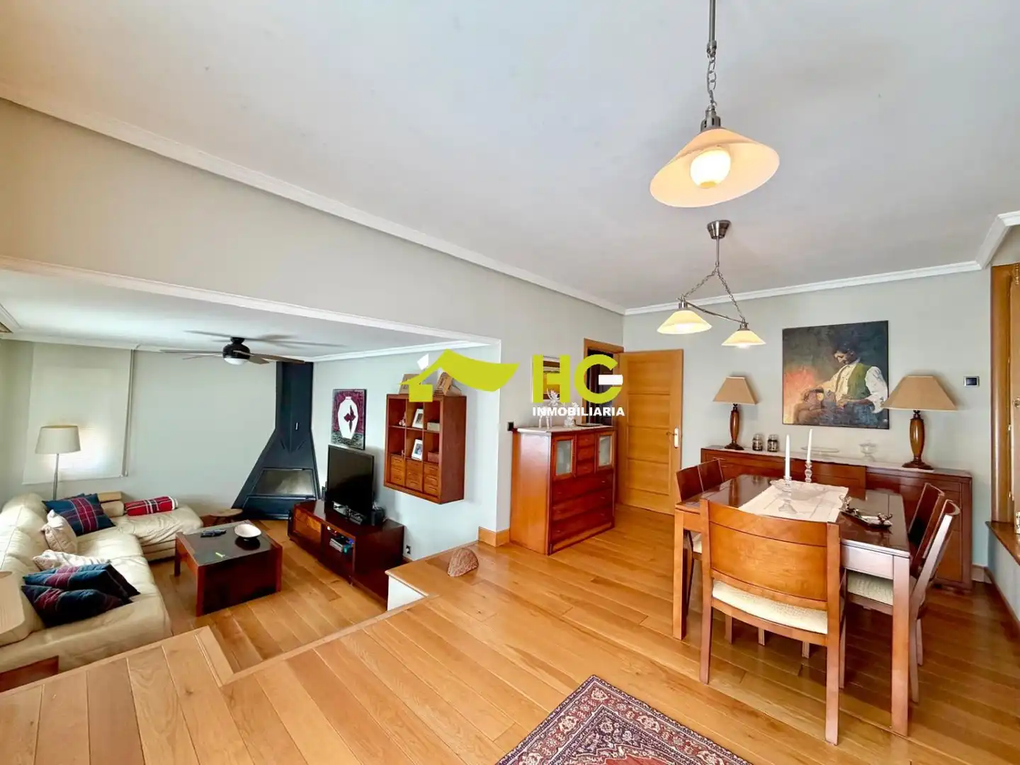 Sala de estar de Casa o chalet en venta en Villaviciosa de Odón con Aire acondicionado, Calefacción y Jardín privado