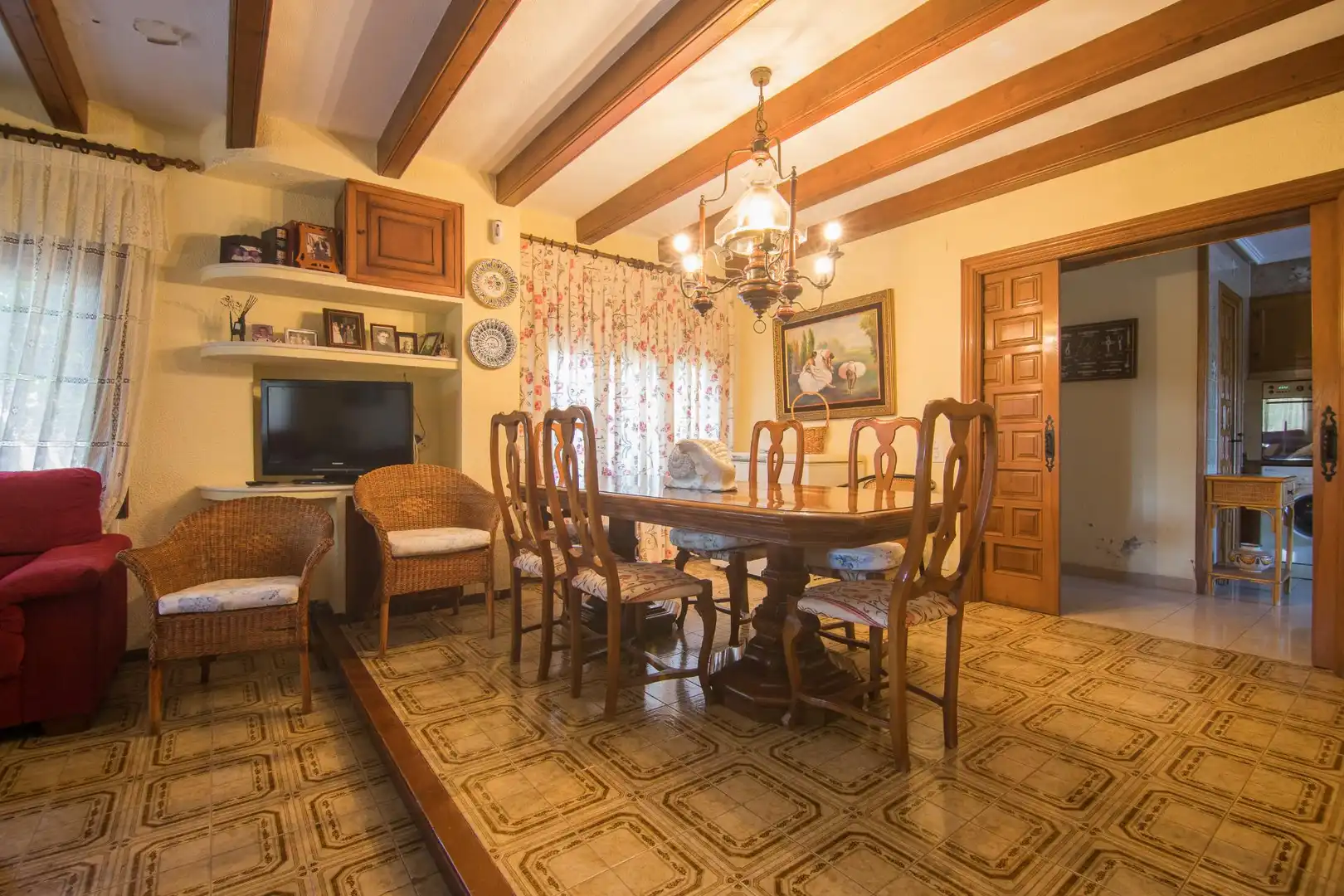 Dining room of Houses for sale in Elche / Elx  with Private garden, Storage room and Swimming Pool