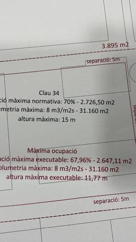 Terreno industrial en Venta en Passeig de La Riera en Zona Nord