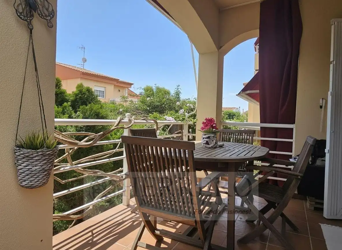 Terraza de Casa adosada en venta en Gandia con Aire acondicionado, Calefacción y Jardín privado