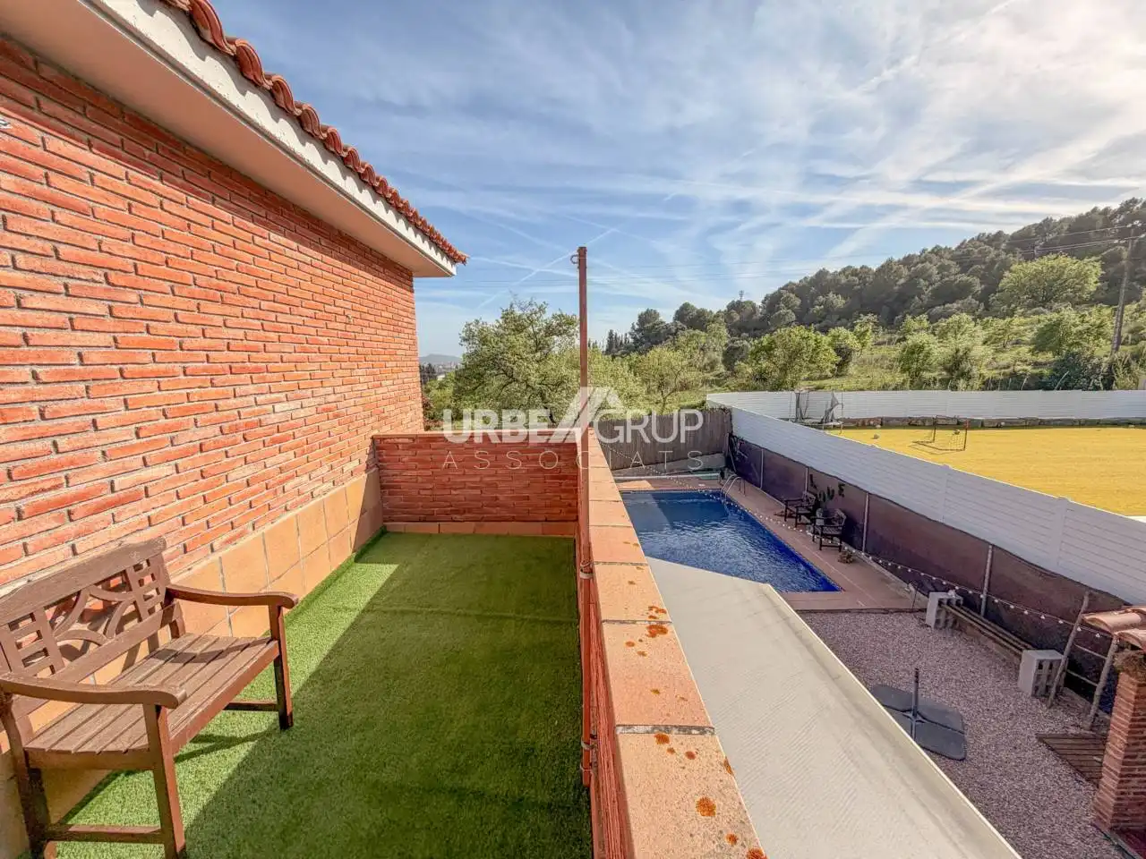 Terrassa de Casa adosada en venda en Terrassa amb Calefacció, Jardí privat i Terrassa