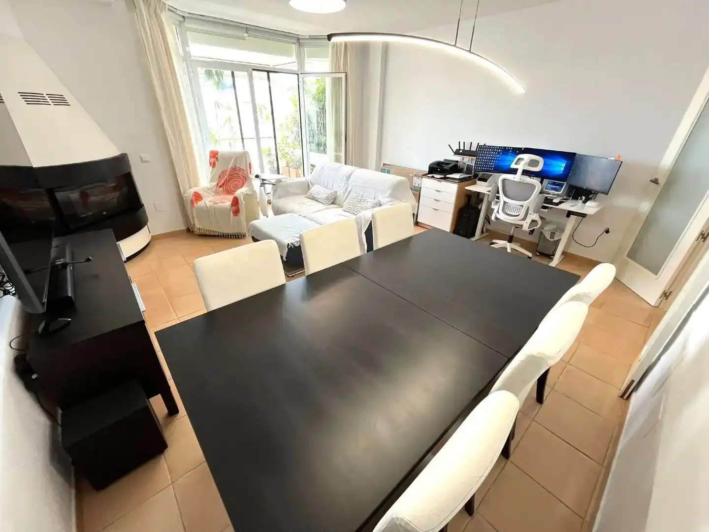 Dining room of Flat for sale in Benalmádena  with Swimming Pool and Balcony