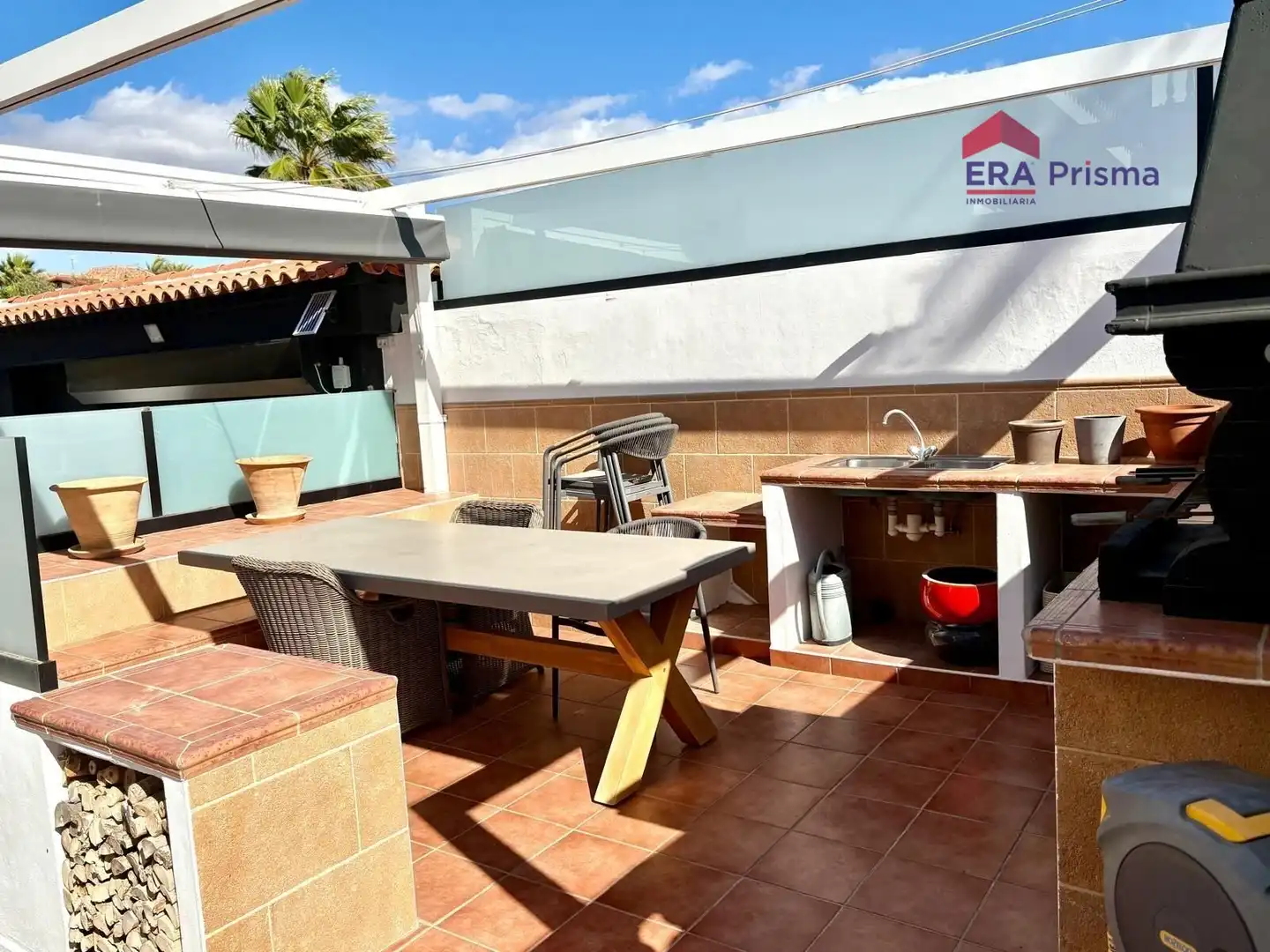 Terrassa de Casa o xalet en venda en Arona amb Aire condicionat, Jardí privat i Terrassa