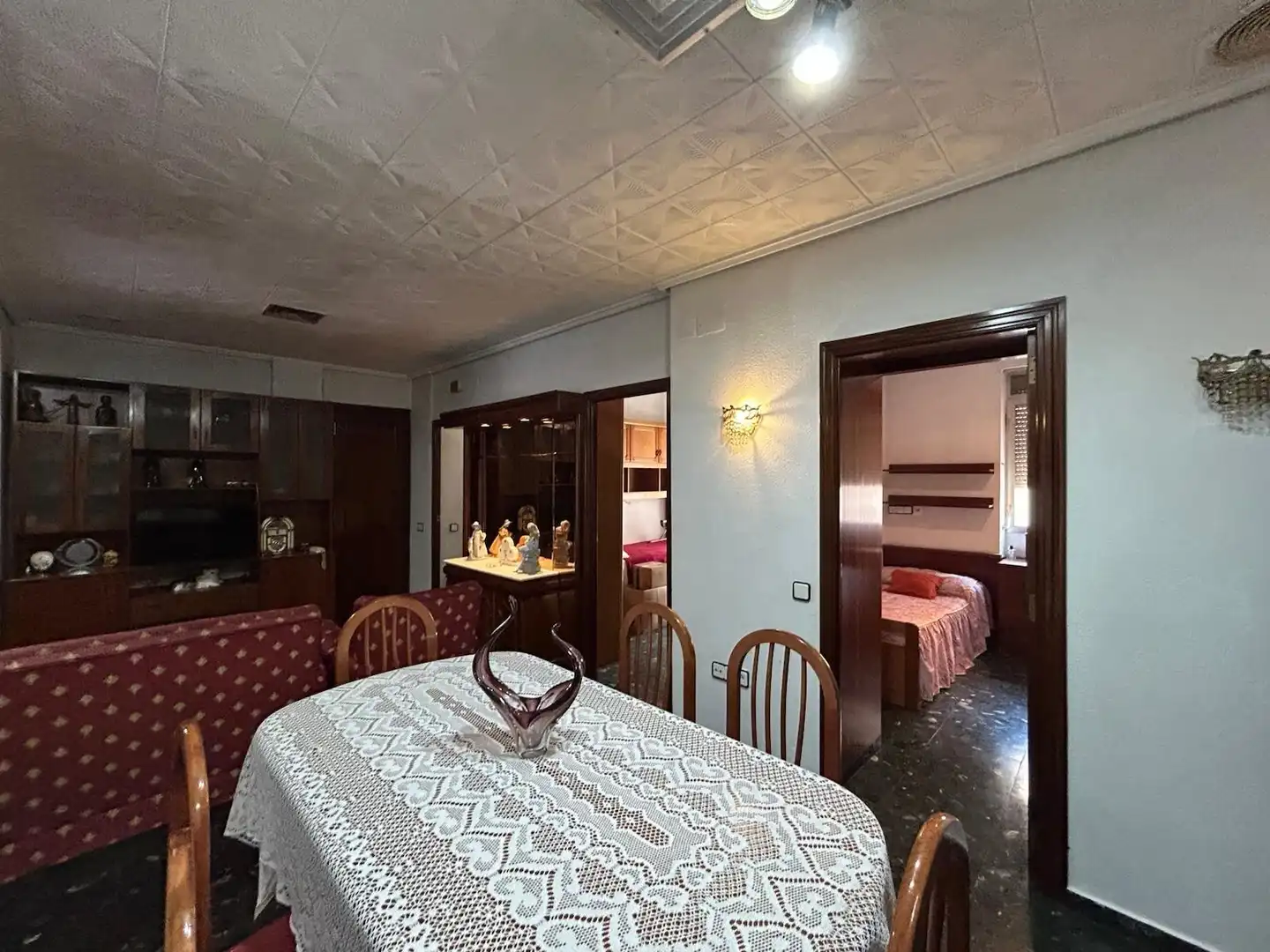 Dining room of Flat for sale in Valencia  with Air Conditioner, Terrace and Balcony