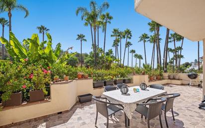 Terrace of Flat for sale in Marbella  with Air Conditioner, Terrace and Oven