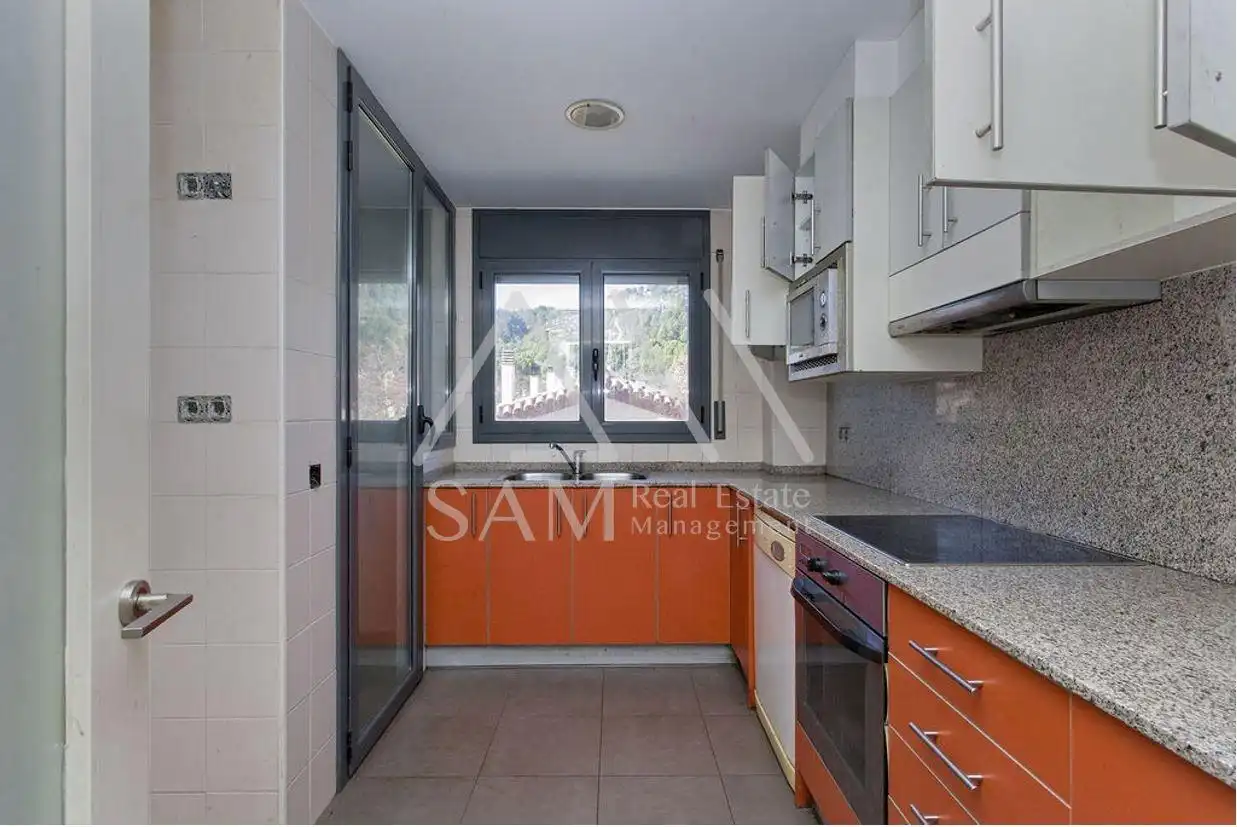 Küche von Maisonette zum Verkauf in Manresa mit Balkon