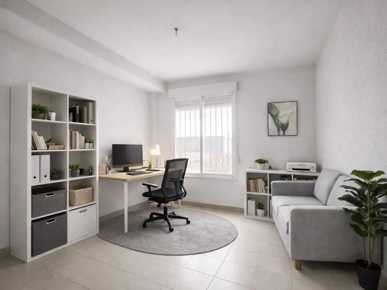 Bedroom of Office for rent in Armilla  with Air Conditioner, Furnished and Internet