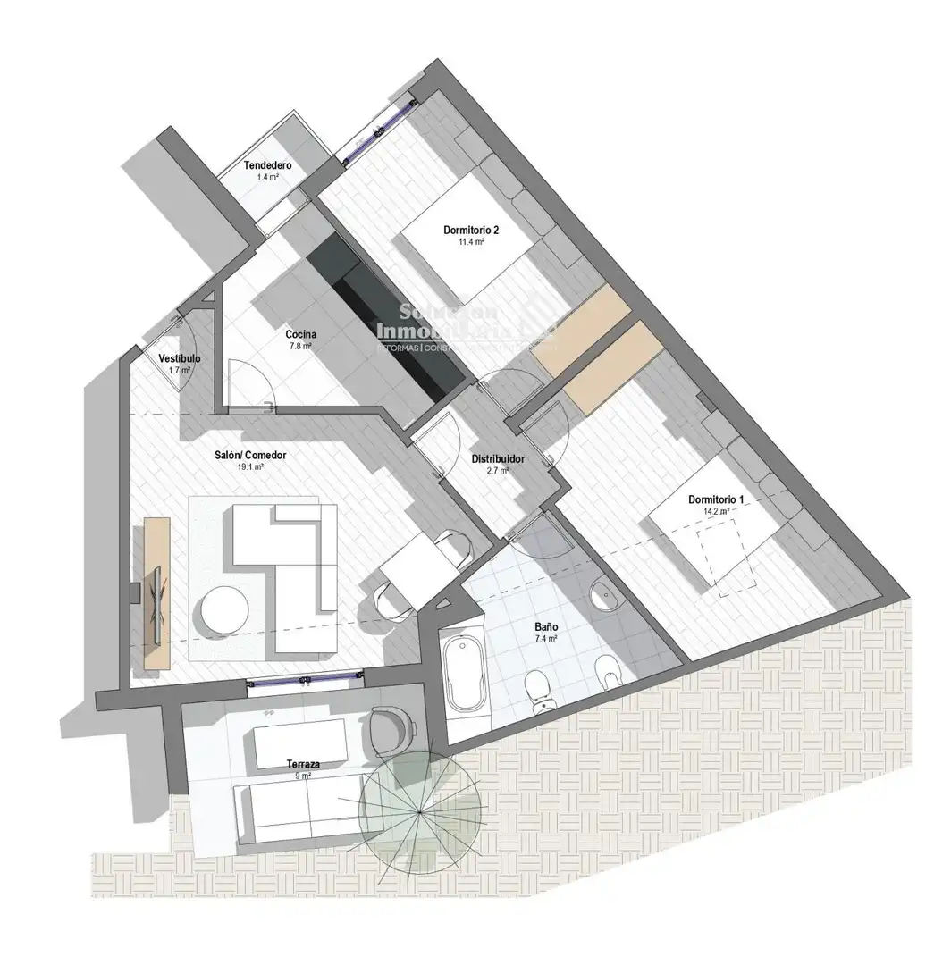 Attic for sale in Encinas de Abajo  with Heating and Terrace