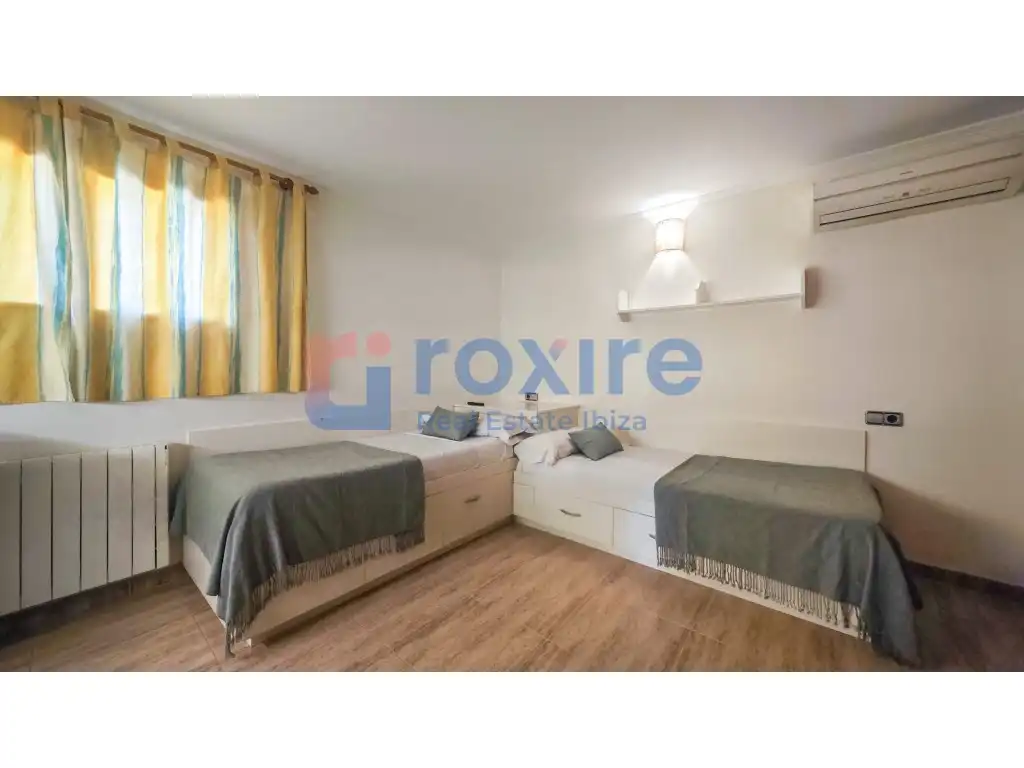 Bedroom of Houses for rent in Sant Antoni de Portmany  with Air Conditioner, Private garden and Terrace