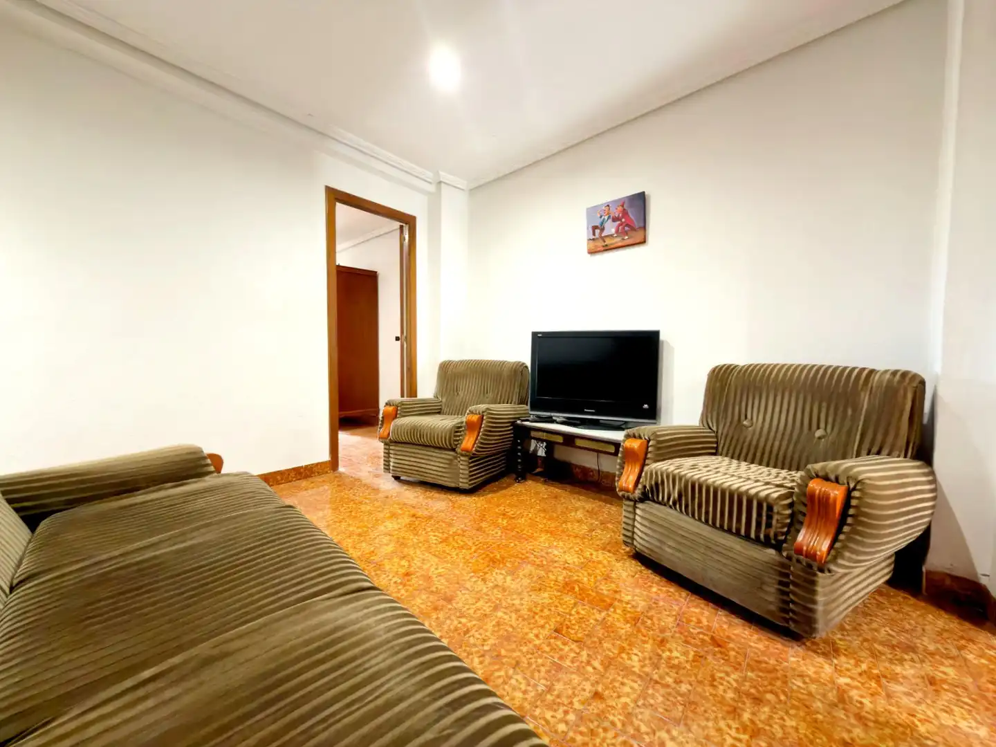 Sala de estar de Casa o chalet en venta en Museros con Terraza y Balcón