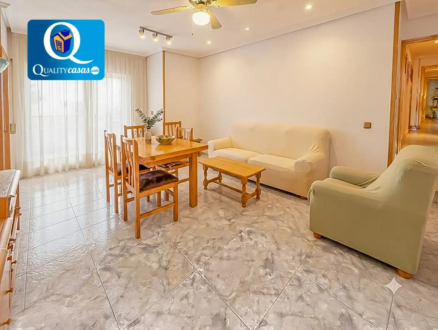 Living room of Flat for rent in Torrevieja  with Terrace