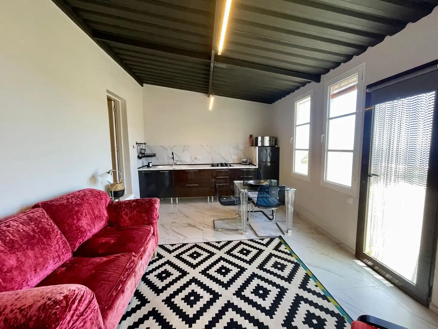 Living room of Flat for rent in El Rosario  with Furnished
