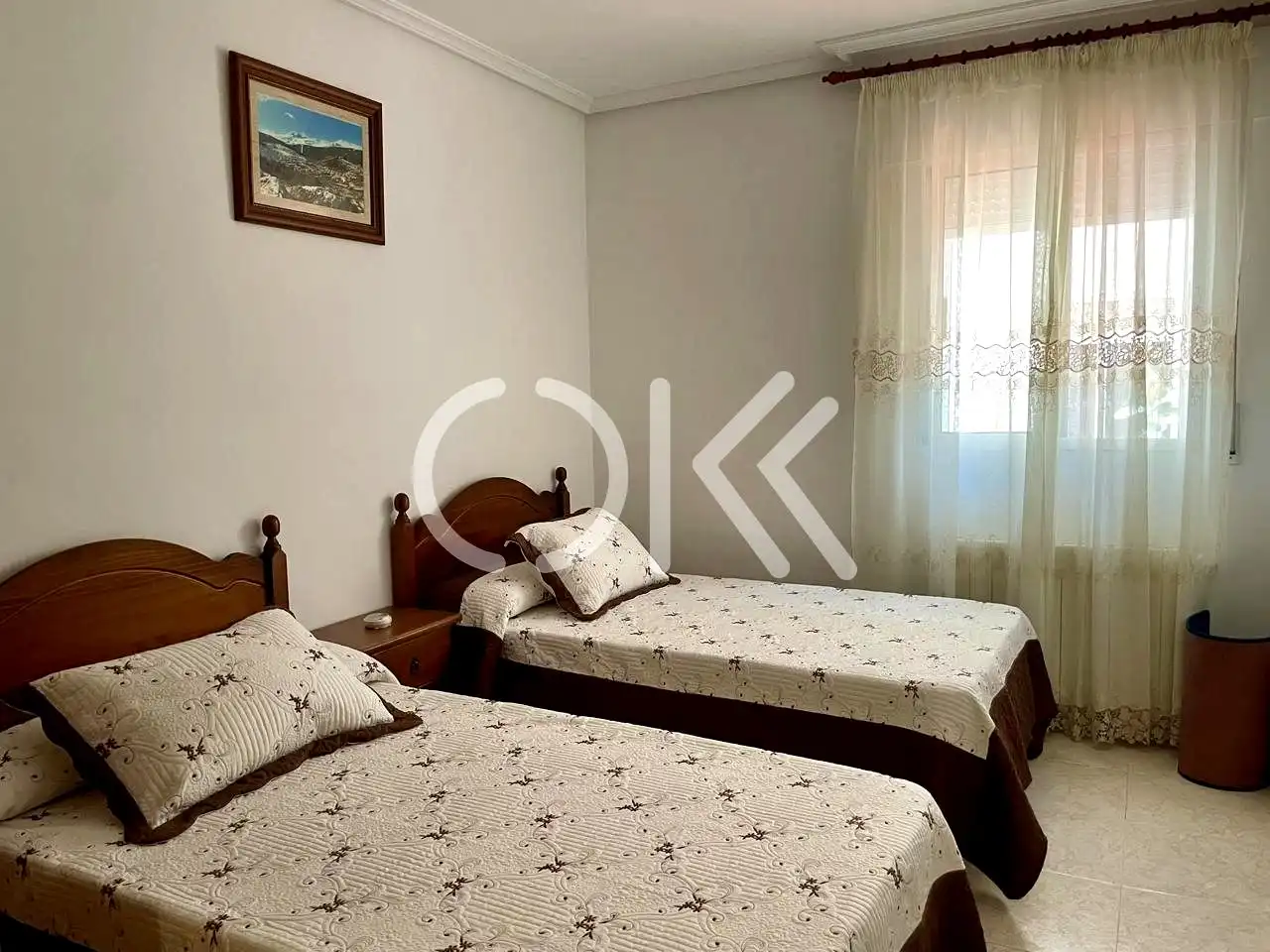 Bedroom of Ground floor for rent in Coria  with Air Conditioner, Heating and Furnished