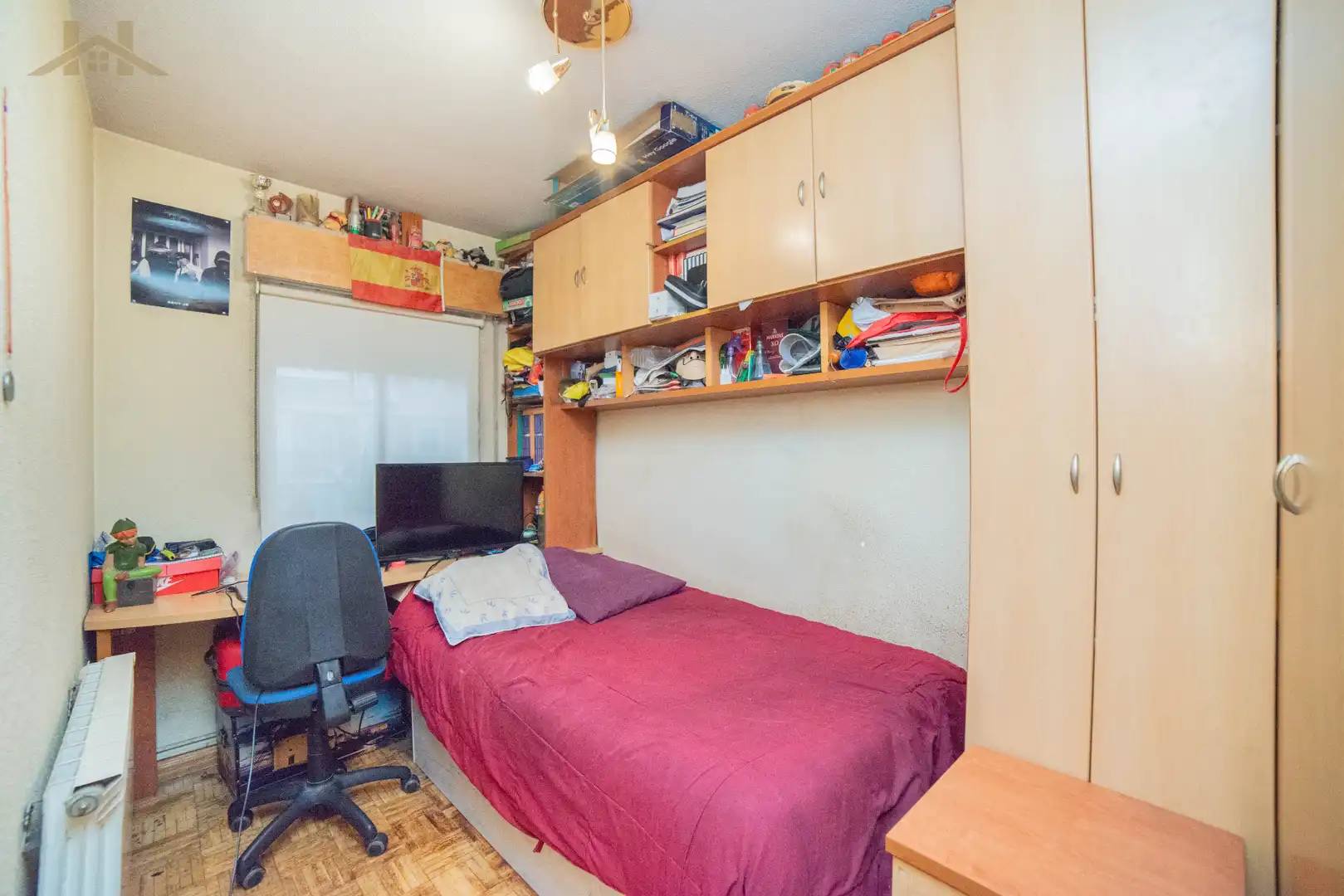 Schlafzimmer von Wohnung zum Verkauf in Leganés mit Terrasse und Möbliert
