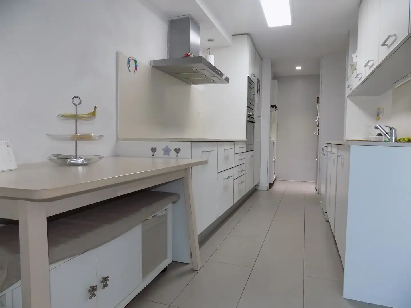 Cocina de Dúplex en venta en Santa Coloma de Gramenet con Aire acondicionado y Parquet