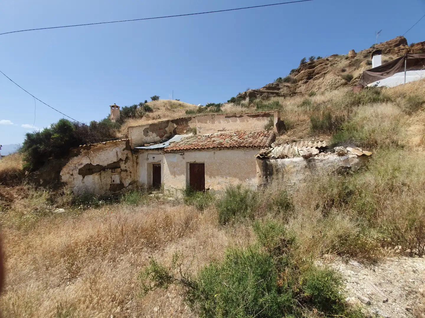 Vista exterior de Casa o xalet en venda en Guadix