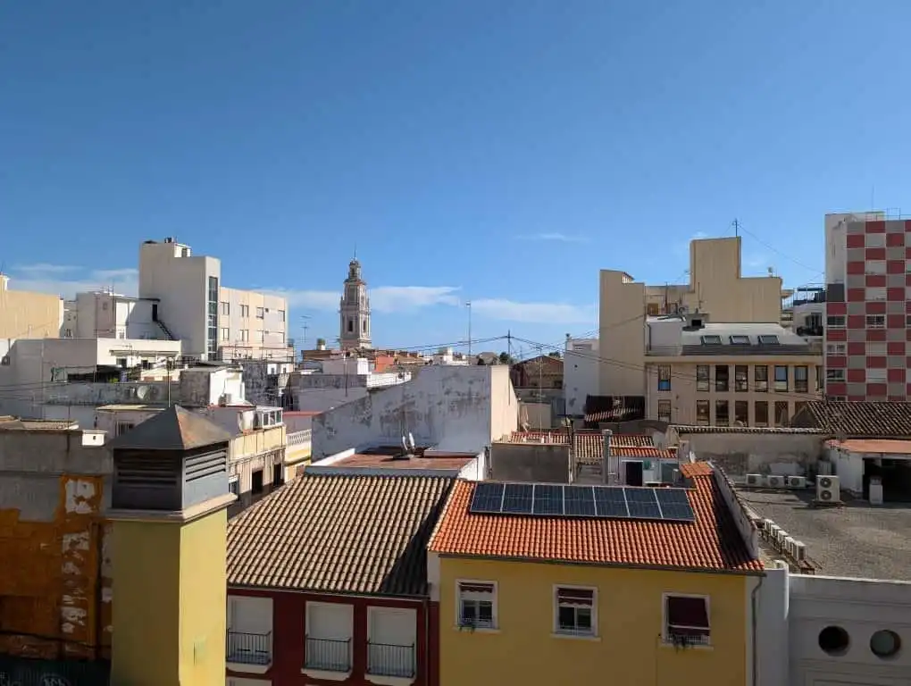 Vista exterior de Dúplex en venda en Gandia amb Aire condicionat, Terrassa i Traster