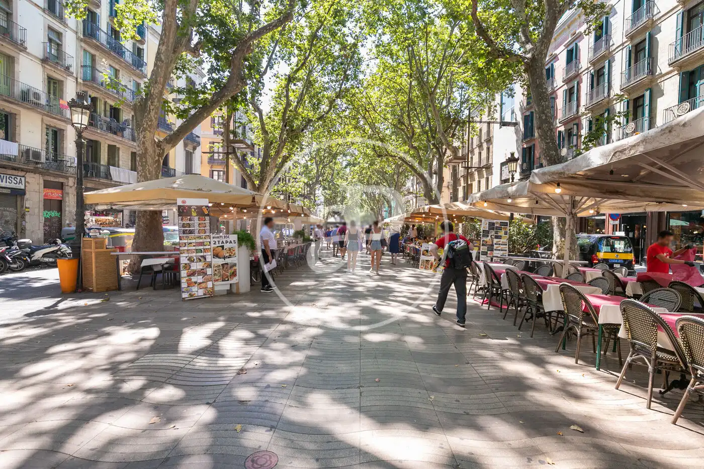 Vista exterior de Piso de alquiler en Barcelona con Aire acondicionado, Calefacción y Amueblado