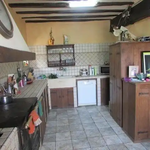 Cocina de Casa o chalet en venta en San Millán / Donemiliaga con Calefacción