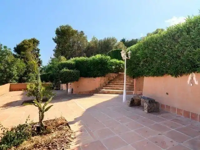 Jardín de Casa o chalet en venta en Moraira con Aire acondicionado, Calefacción y Jardín privado