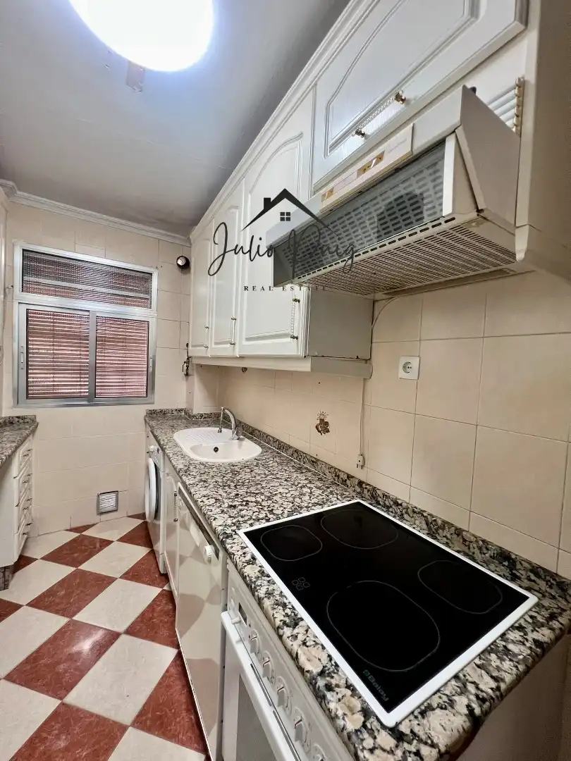 Kitchen of Flat for sale in Coria del Río  with Air Conditioner and Furnished