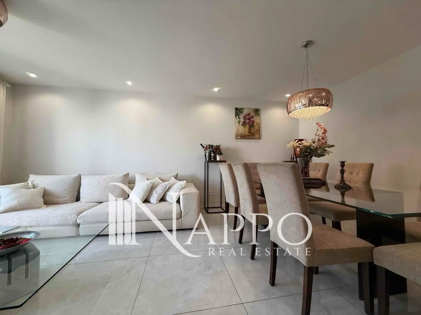 Wohnzimmer von Wohnung zum Verkauf in  Palma de Mallorca mit Klimaanlage, Heizung und Terrasse