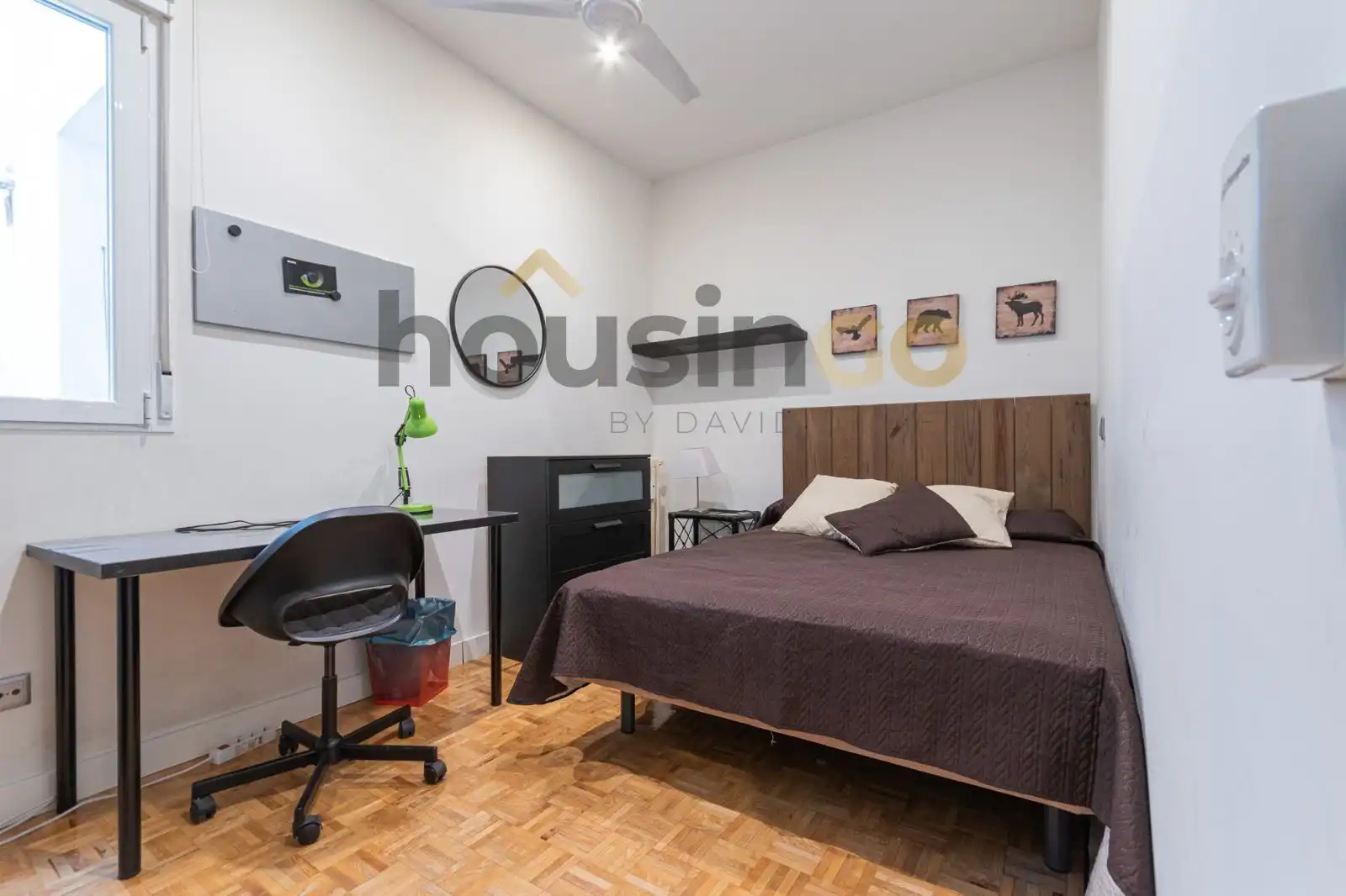 Bedroom of Flat for rent in Chamberí
