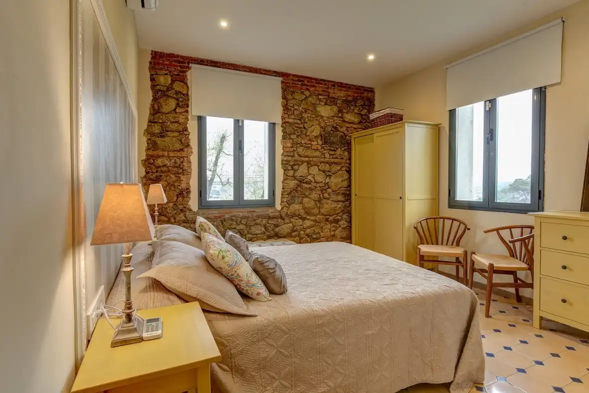 Schlafzimmer von Country house zum Verkauf in Llinars del Vallès mit Klimaanlage, Heizung und Abstellraum