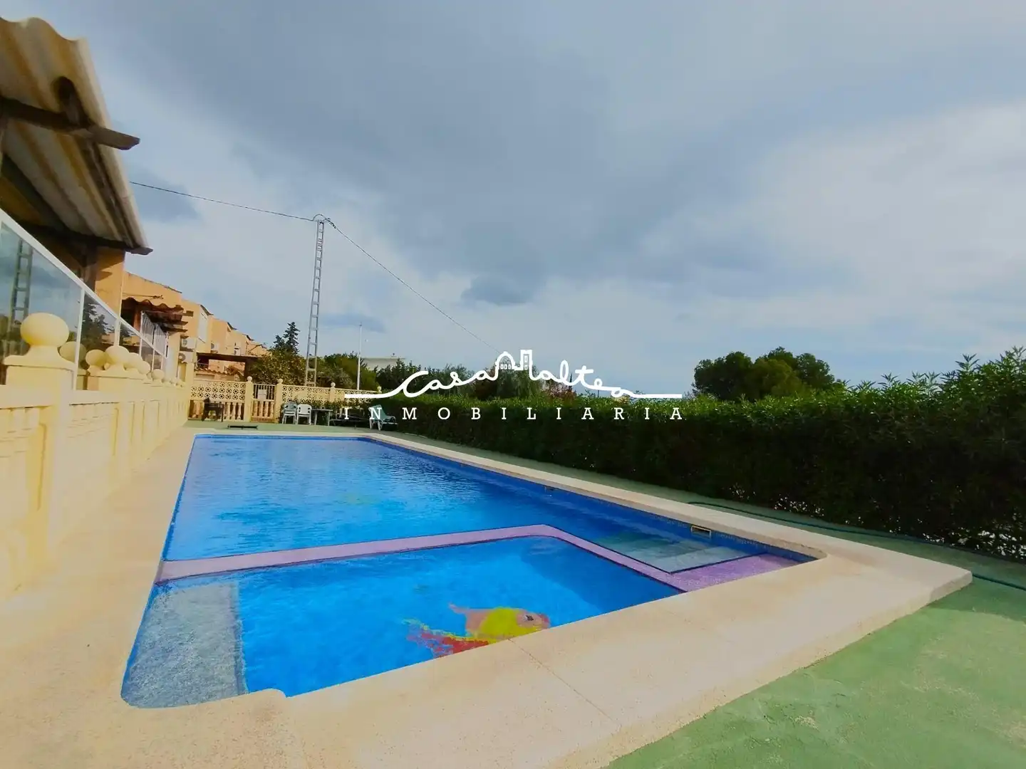 Piscina de Apartament de lloguer en Altea amb Aire condicionat, Calefacció i Jardí privat